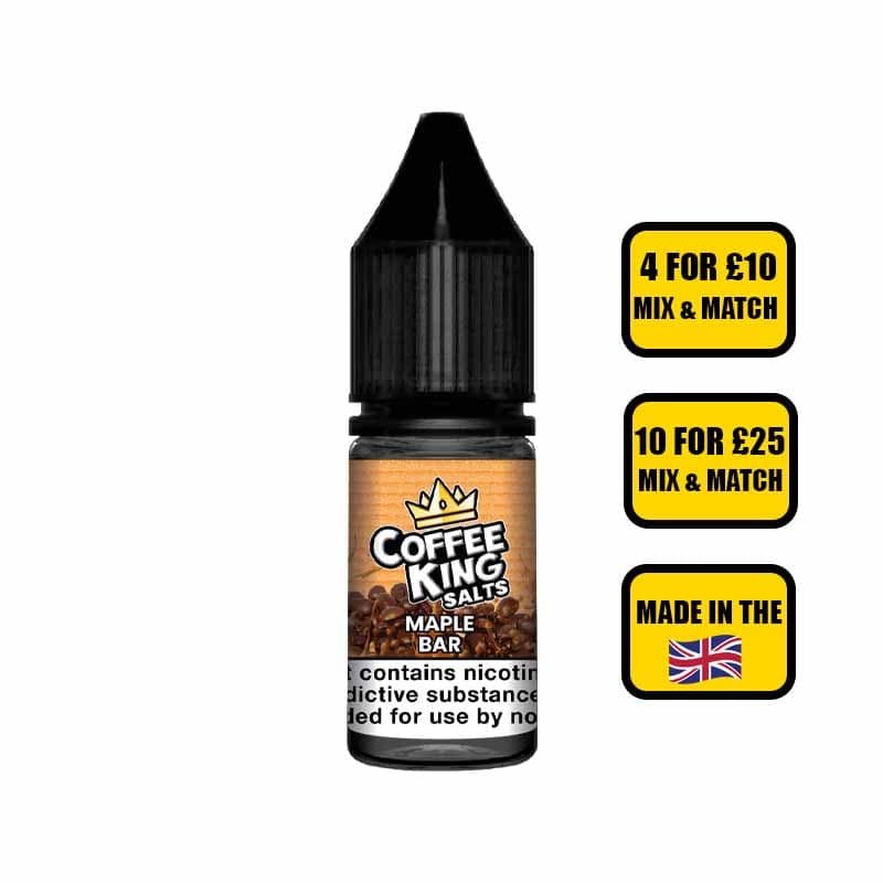 Coffee King - Maple Bar 10mg & 20mg nicotine