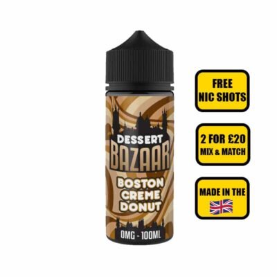 dessert vape juice Dessert Bazaar - boston Creme Donut