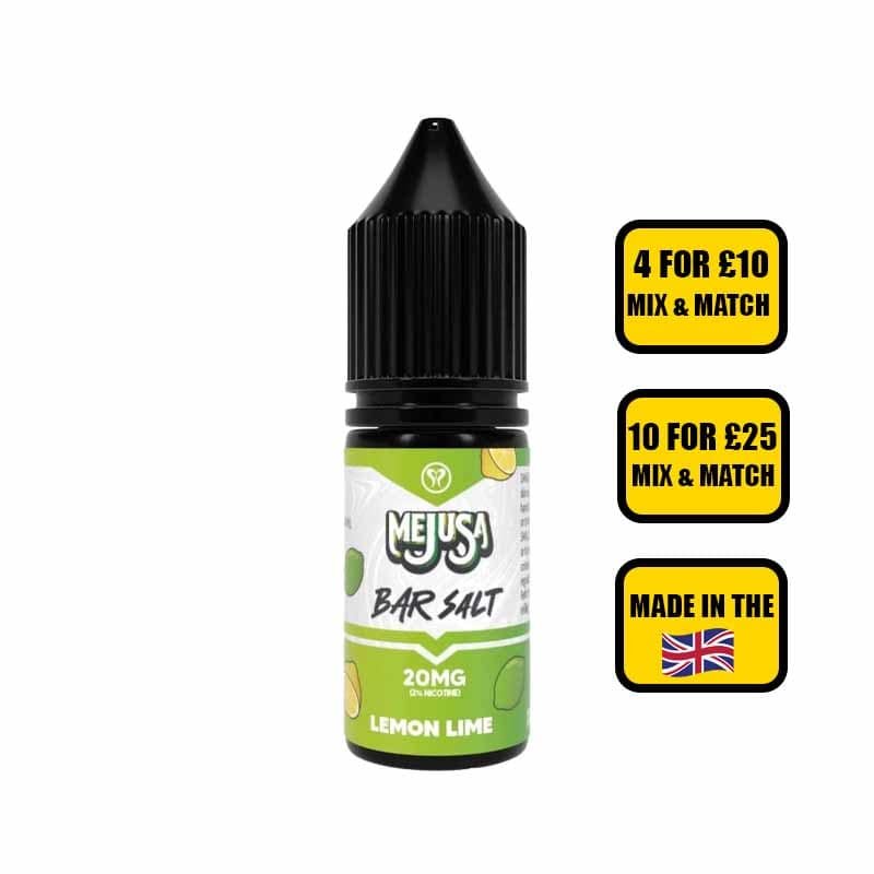 lemon and lime vape Mejusa Bar Salt Lemon Lime