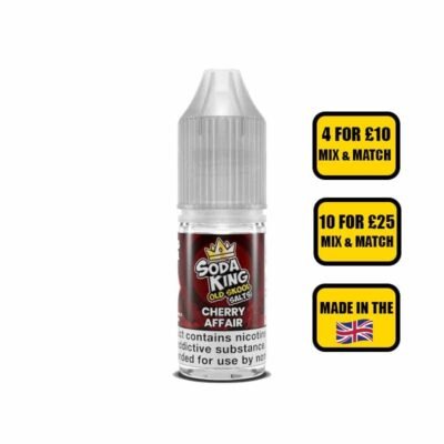 cherry vape juice Soda King - Old Skool Cherry Affair