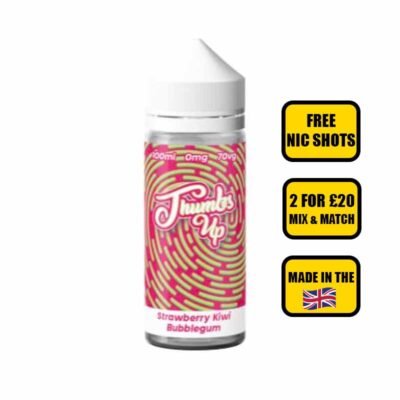 strawberry kiwi vape Thumbs Up- Strawberry Kiwi Bubblegum