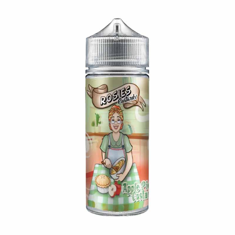 apple pie custard Rosies Custards Apple Pie Custard 100ml Shortfill - Image 1