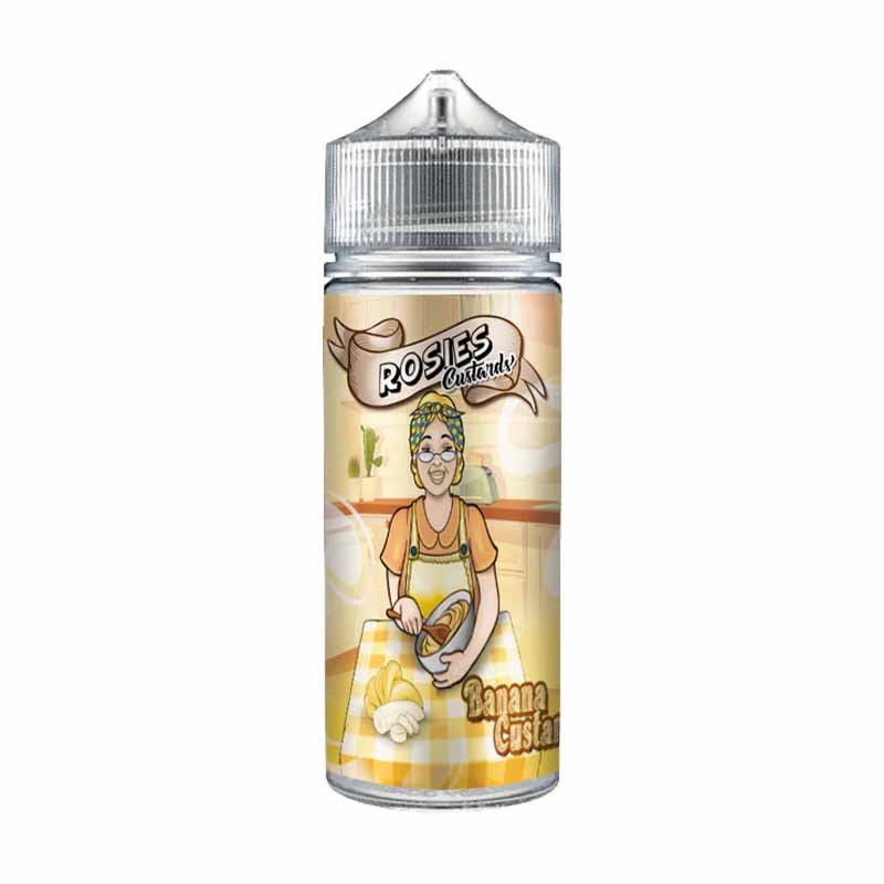 banana custard Rosies Custards Banana Custard 100ml Shortfill - Image 1