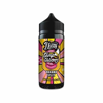 Temptations by Doozy Banana Split 100ml Shortfill