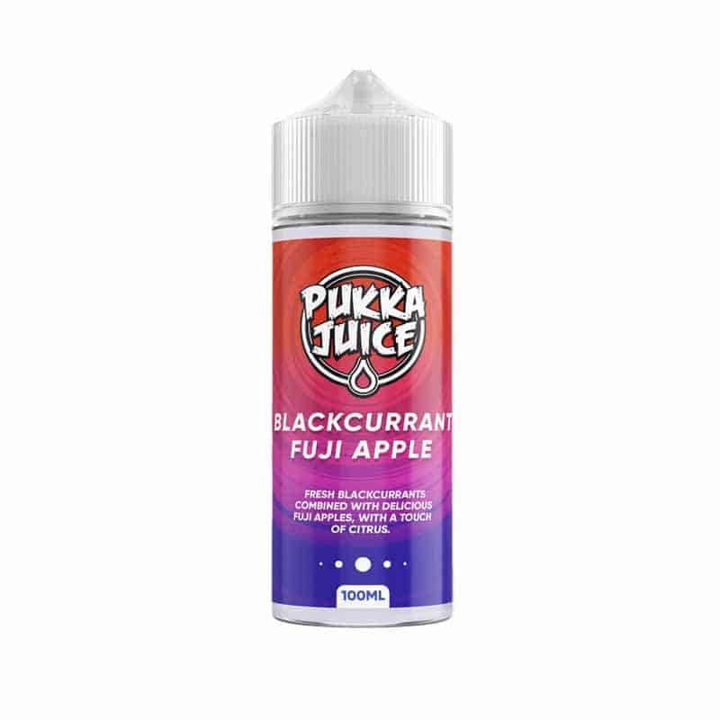 blackcurrant fuji apple Blackcurrant Fuji Apple by Pukka Juice 100ml Shortfill - Image 1