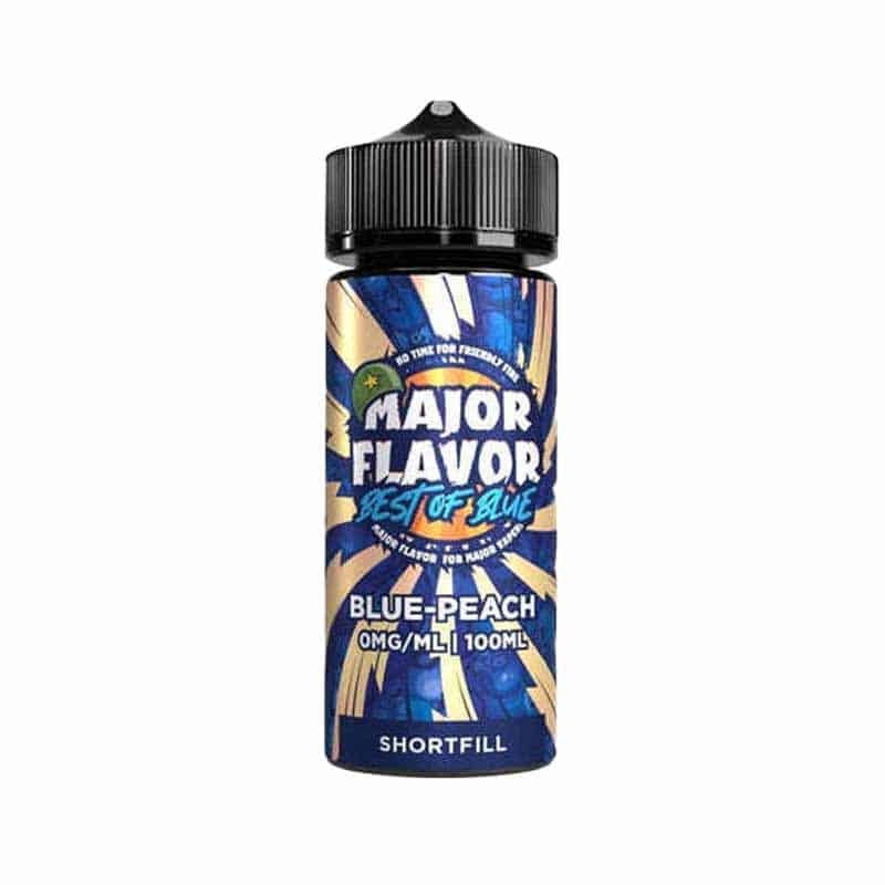 blue peach Blue-Peach by Major Flavor 100ml Shortfill - Image 1
