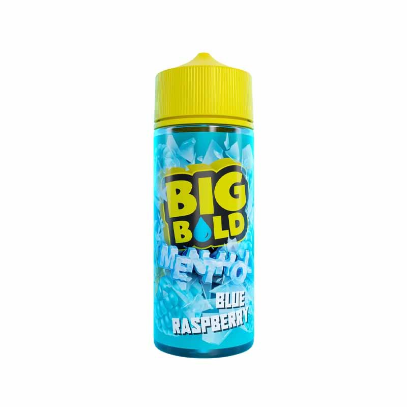 blue raspberry Blue Raspberry by Big Bold Menthol 100ml Shortfill - Image 1