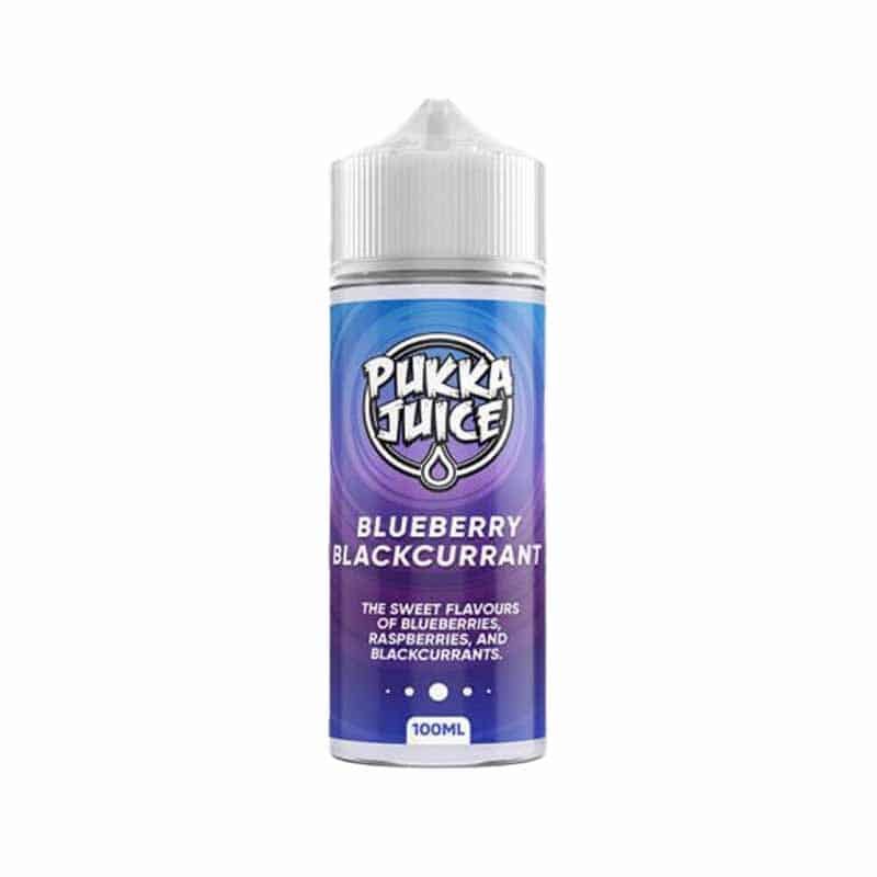 blueberry blackcurrant Blueberry Blackcurrant by Pukka Juice 100ml Shortfill - Image 1
