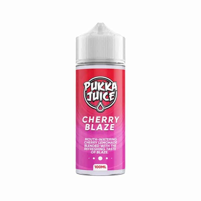 cherry blaze Cherry Blaze by Pukka Juice 100ml Shortfill - Image 1