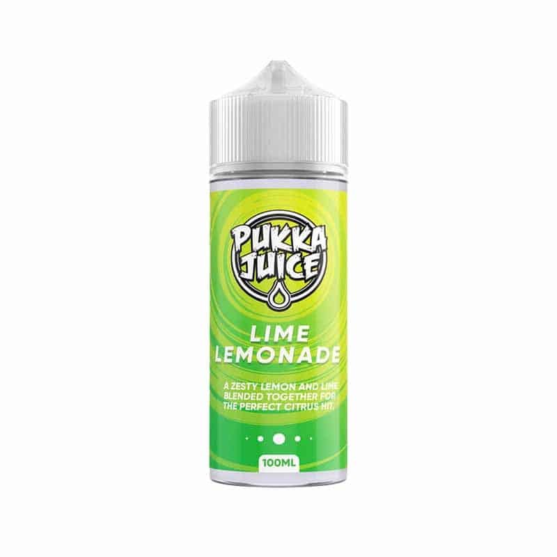lime lemonade Lime Lemonade by Pukka Juice 100ml Shortfill - Image 1