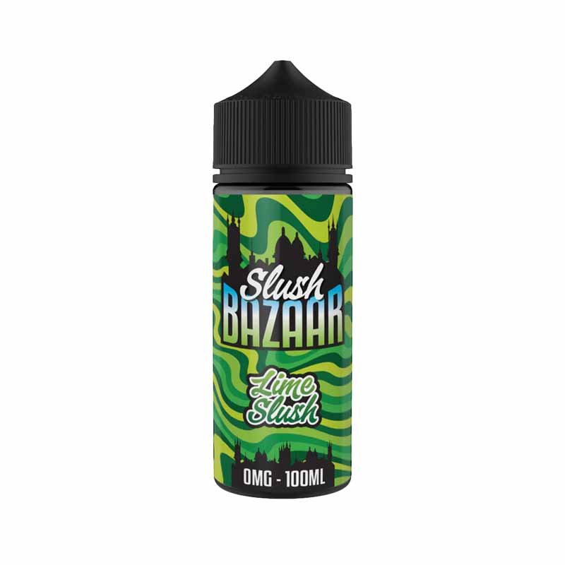 lime slush Lime Slush by Slush Bazaar 100ml Shortfill - Image 1