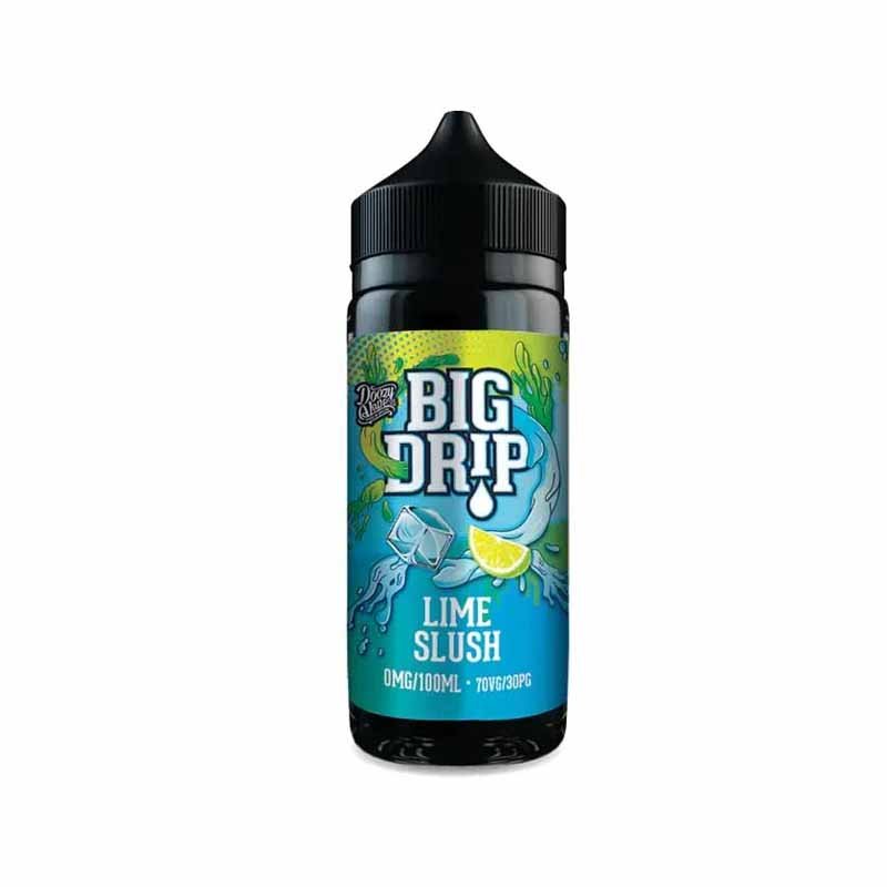 lime slush Doozy Vape Co Big Drip Lime Slush Shortfill E-Liquid 100ml - Image 1
