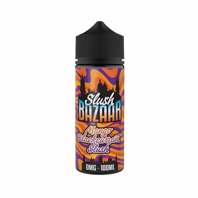 mango blackcurrant slush Mango Blackcurrant Slush by Slush Bazaar 100ml Shortfill - Image 1