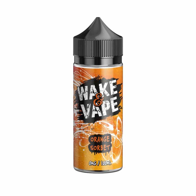 orange sorbet Wake & Vape Orange Sorbet 100ml Shortfill - Image 1