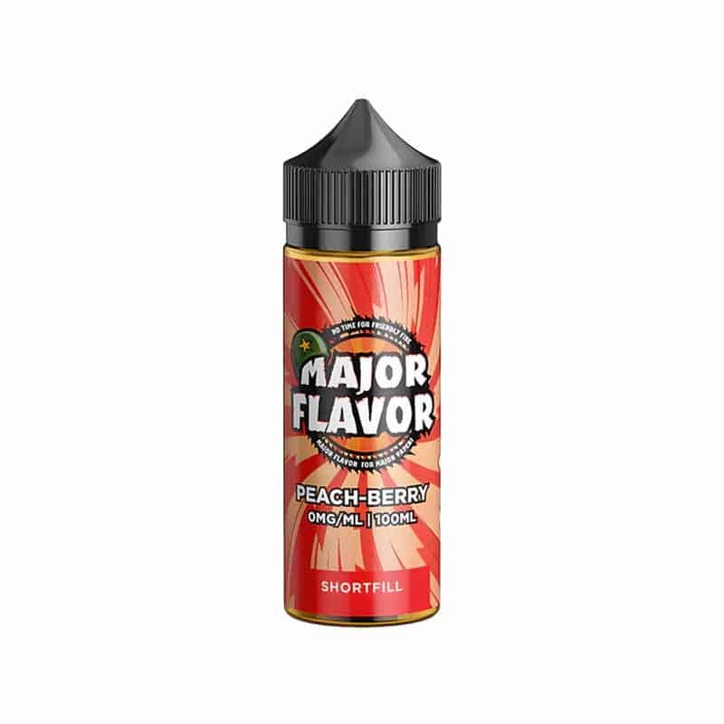 peach berry Peach Berry by Major Flavor 100ml Shortfill - Image 1