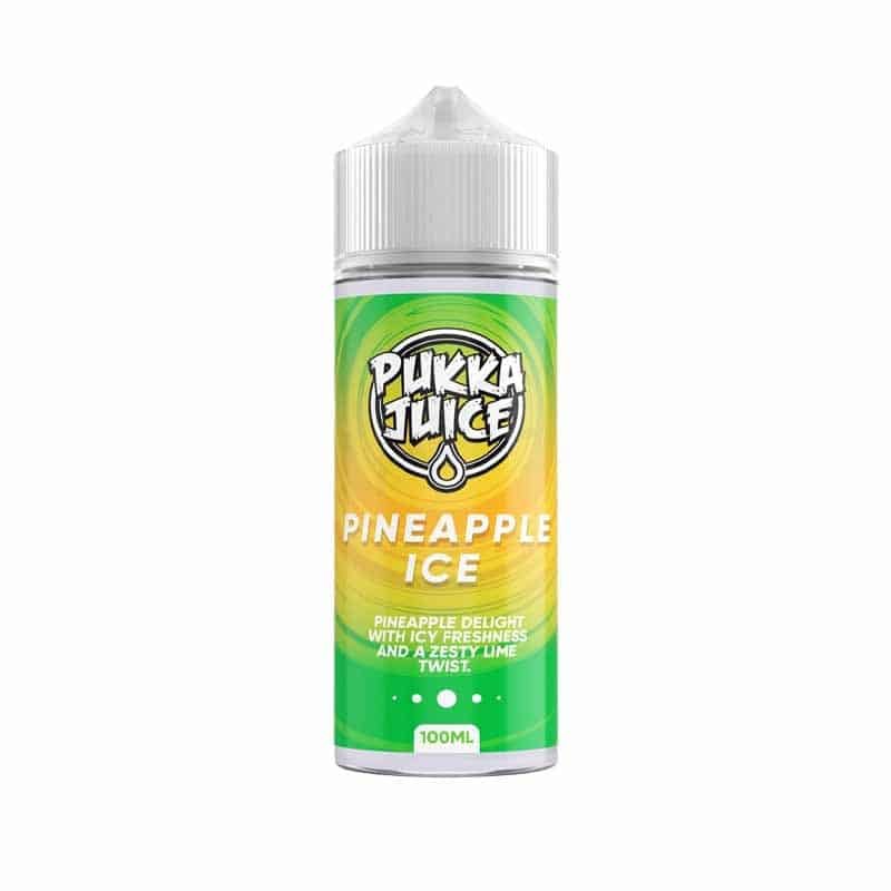 pineapple ice Pineapple Ice by Pukka Juice 100ml Shortfill - Image 1