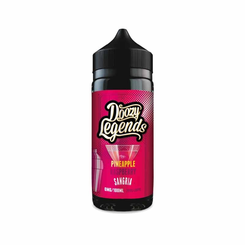pineapple raspberry sangria Legends by Doozy Pineapple Raspberry Sangria 100ml Shortfill - Image 1