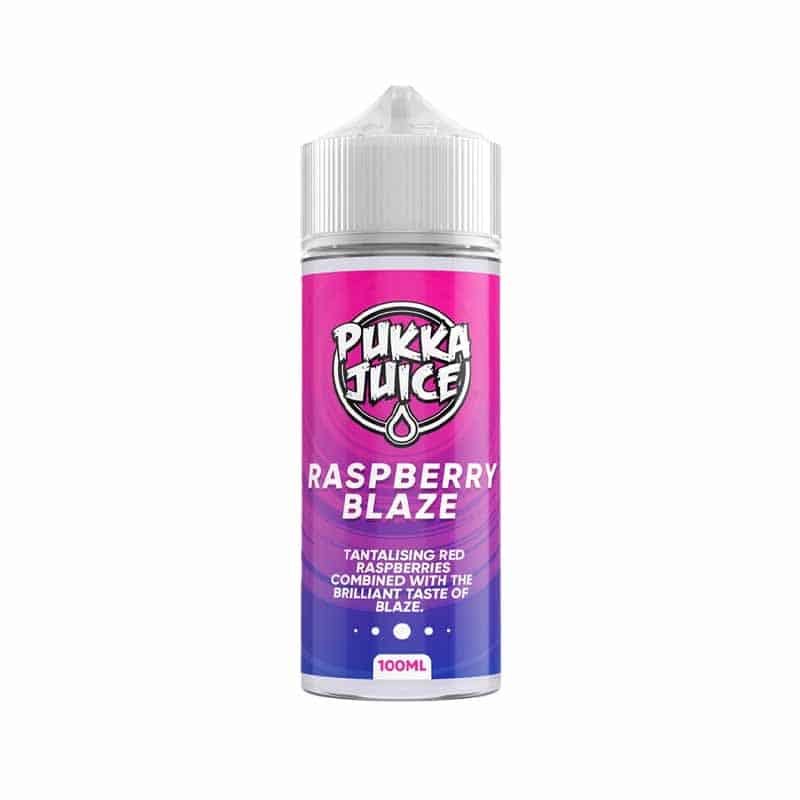 raspberry blaze Raspberry Blaze by Pukka Juice 100ml Shortfill - Image 1