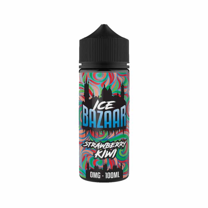 strawberry kiwi Strawberry Kiwi by Ice Bazaar 100ml Shortfill - Image 1