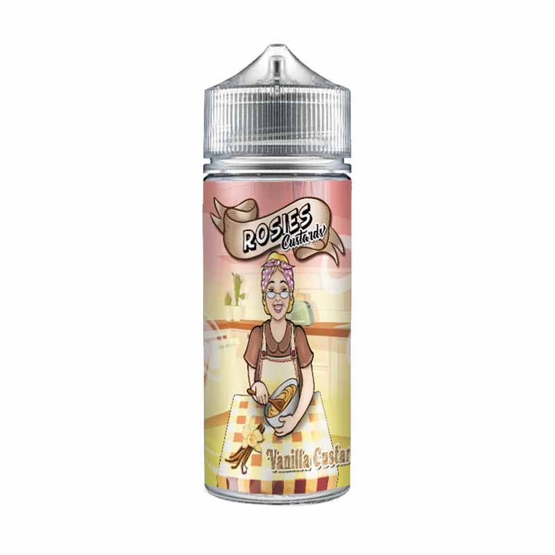vanilla custard Rosies Custards Vanilla Custard 100ml Shortfill - Image 1