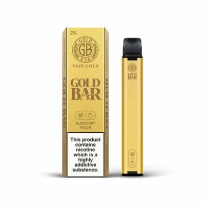 gold bar vapes Blueberry Peach