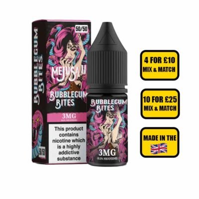 british vape company Mejusa 2 Bubblegum Bites