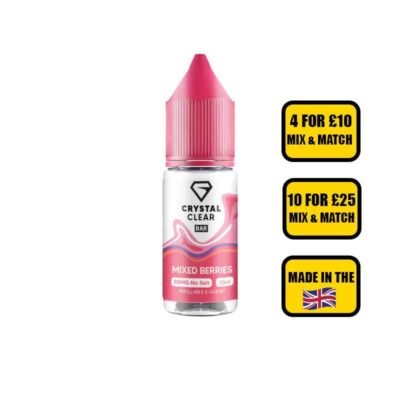 Crystal Clear Mixed Berries Nic Salt