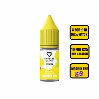 Crystal Clear Pineapple Lemon Burst Nic Salt