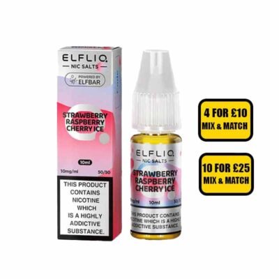 Elfliq Strawberry Raspberry Cherry