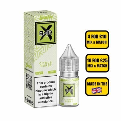 Slushie Bar Xtra Citrus Burst Nic Salt 10ml