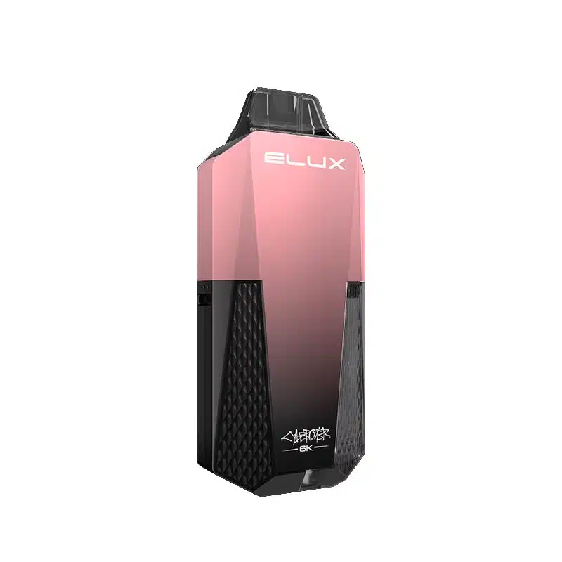Elux-cyberover-6k-Cherry-Ice-min.jpg Elux Cyberover 6K Prefilled Pod Vape Kit - Image 6