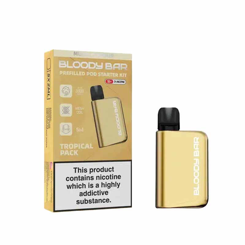 tropical pack Bloody Bar Prefilled Pod Starter Kit by Bloody Mary - Image 2