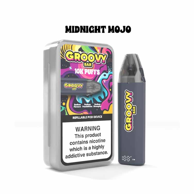 midnight Halloween Special – Groovy Bar Kit + 3 Pods + 3 E-Liquids – Now Only £19.99 - Image 6