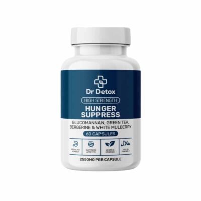 Dr Detox Hunger Suppress Capsules - 60 Capsule Pack