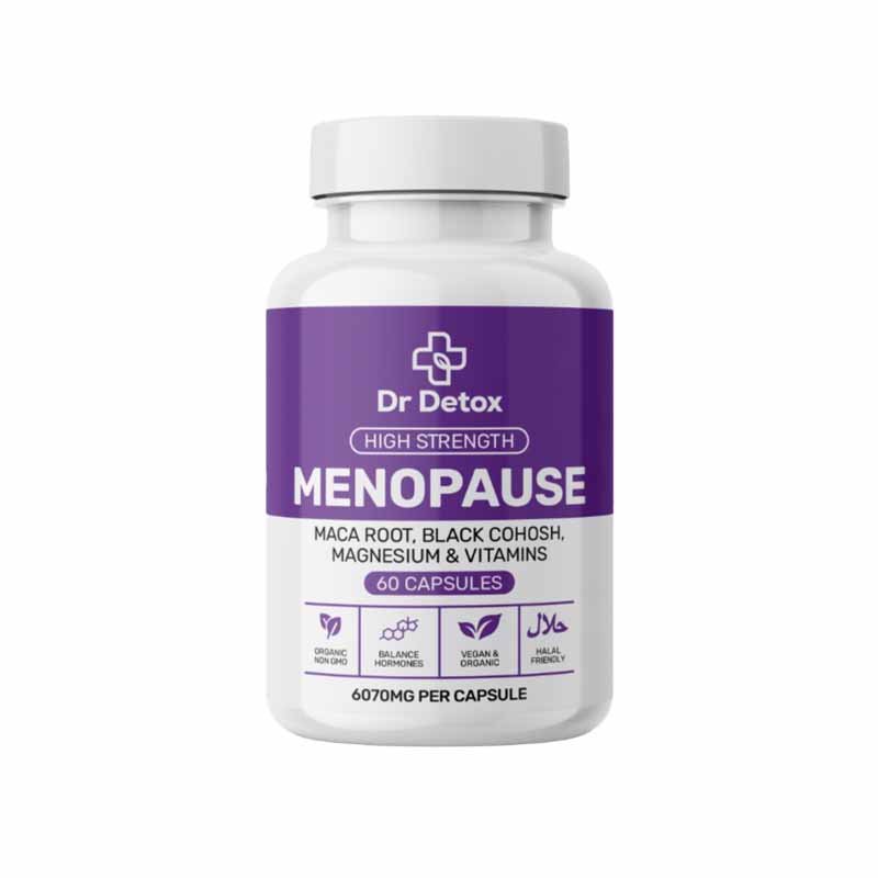menopause Dr Detox Menopause Support Capsules - 60 Capsule Pack - Image 1
