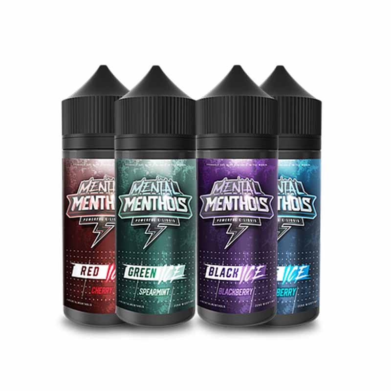 mental menthols Mental Menthols 100ml Shortfill - Image 1