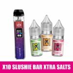 Slushie Bar Xtra Salts x10 + Dovpo Ayce Pro Soda King Pod Kit – Vape Bundle Deal