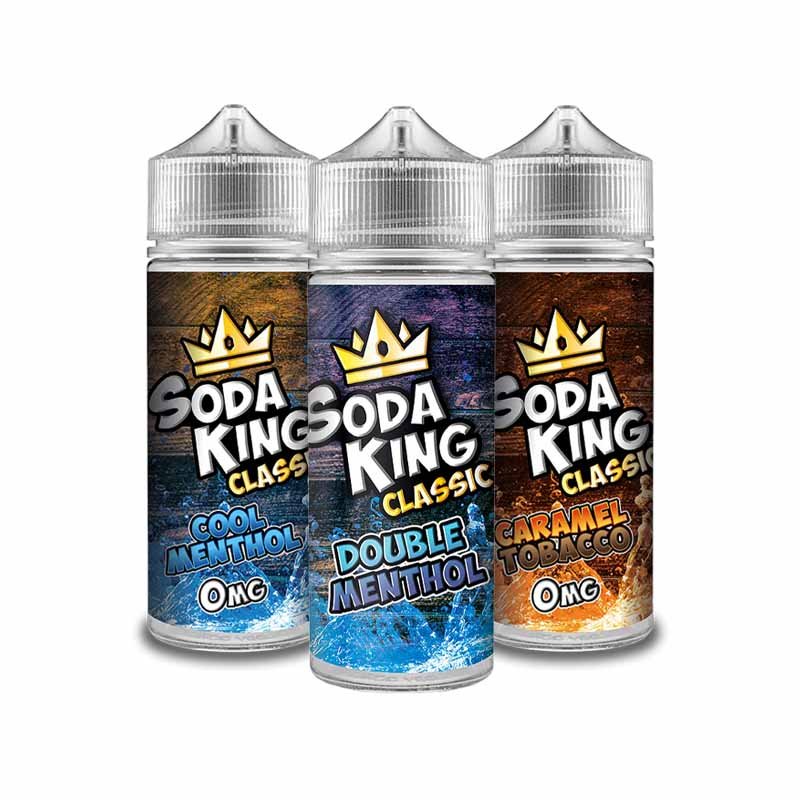 soda king classics Soda King Classic 100ml Shortfill - Image 1