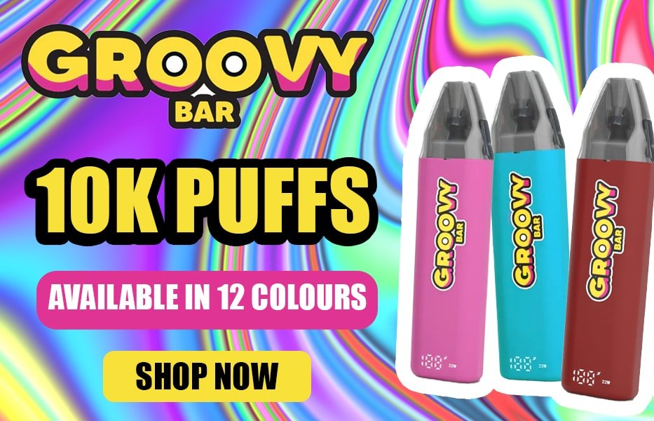 groovy bar 10k pre filled vape